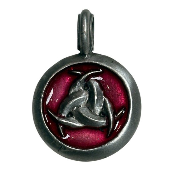 Viking Triple Horn of Odin Pendant Zik Zok - Picture 1 of 3